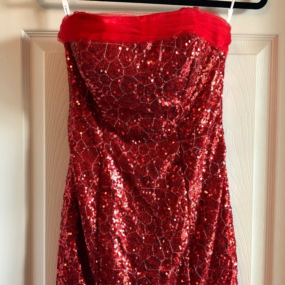 Hannah S Short Red Dress